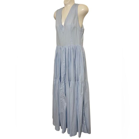 Anthropologie S/W/F V Neck Tiered Maxi Dress - Picture 6 of 14